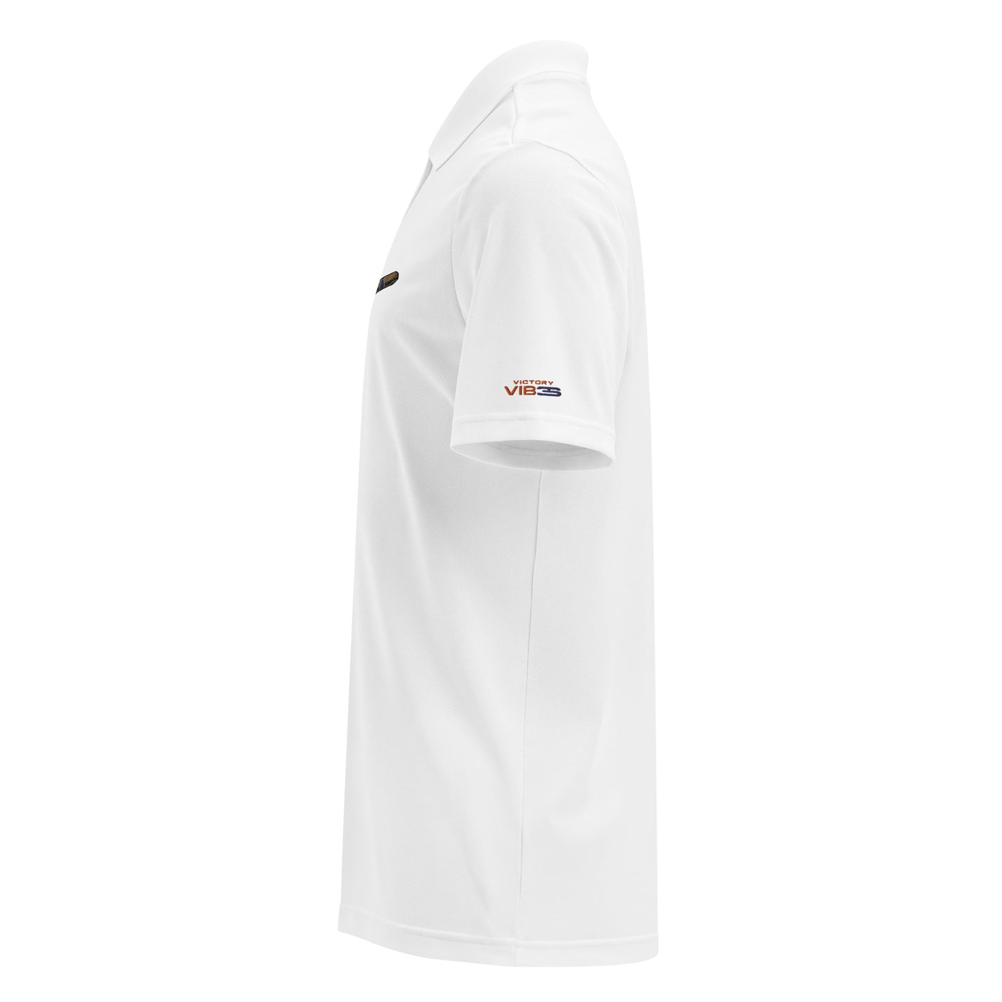 auburn white polo left side