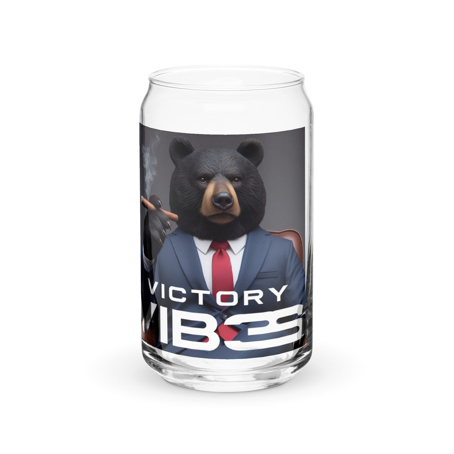 Oxford Rebel Beer Can-Shaped Glass