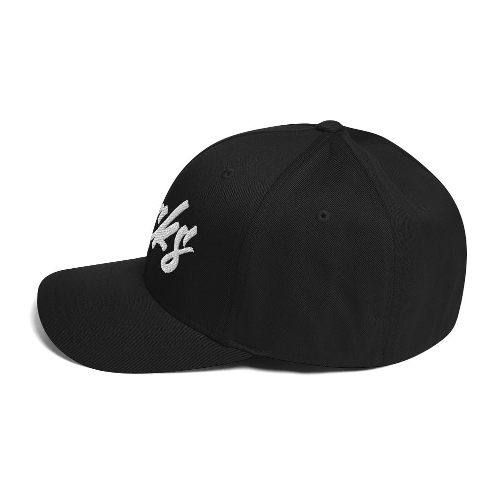 black hat left side