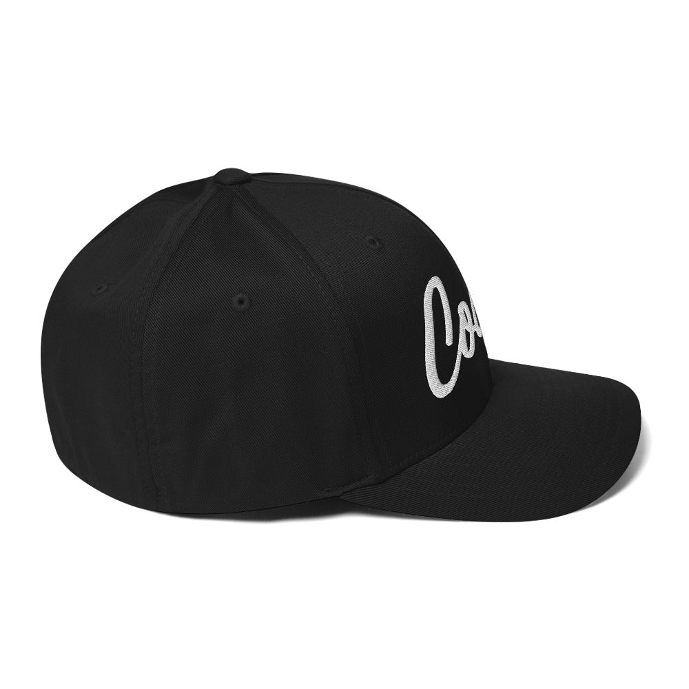black hat right side