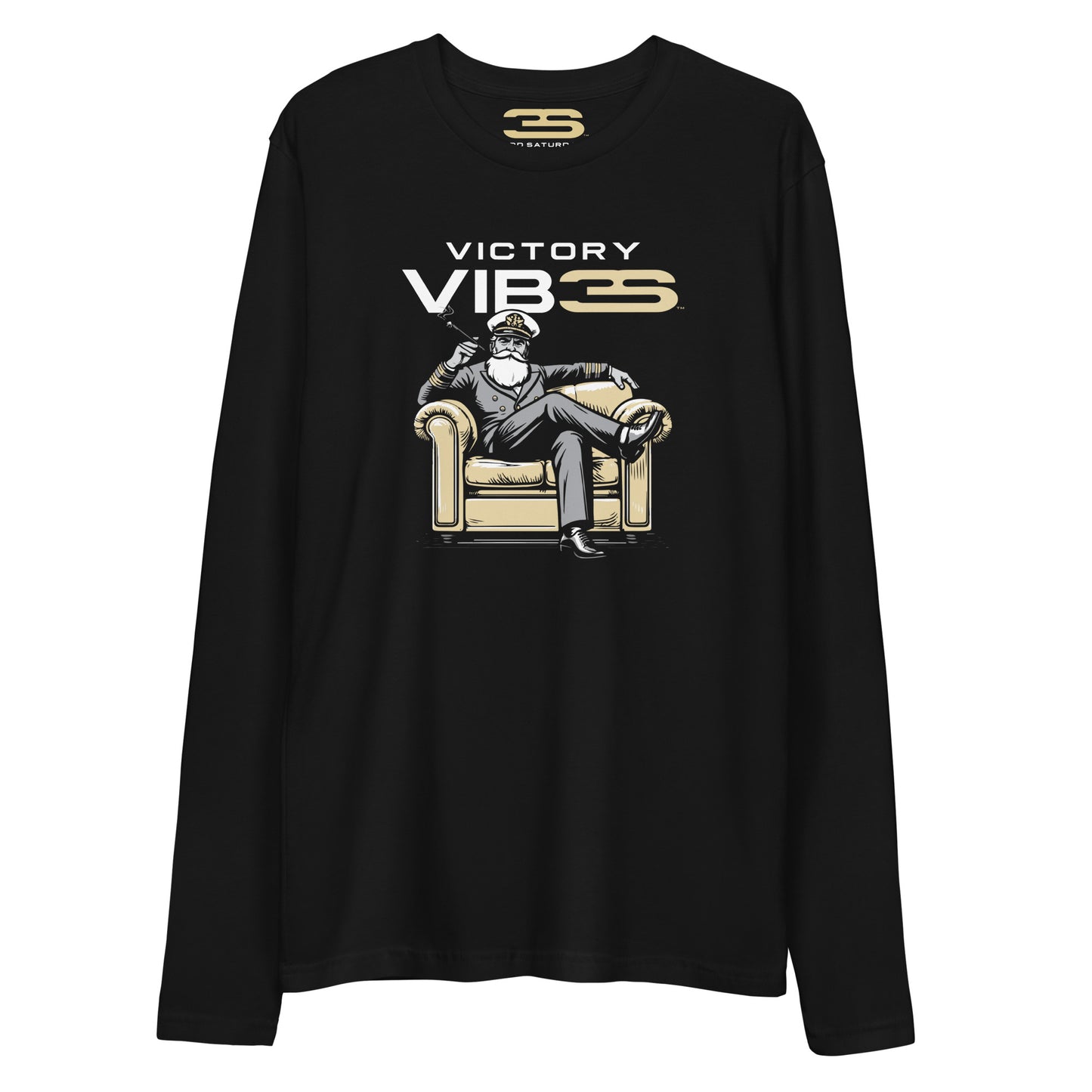 Nashville Long Sleeve Fitted Crew