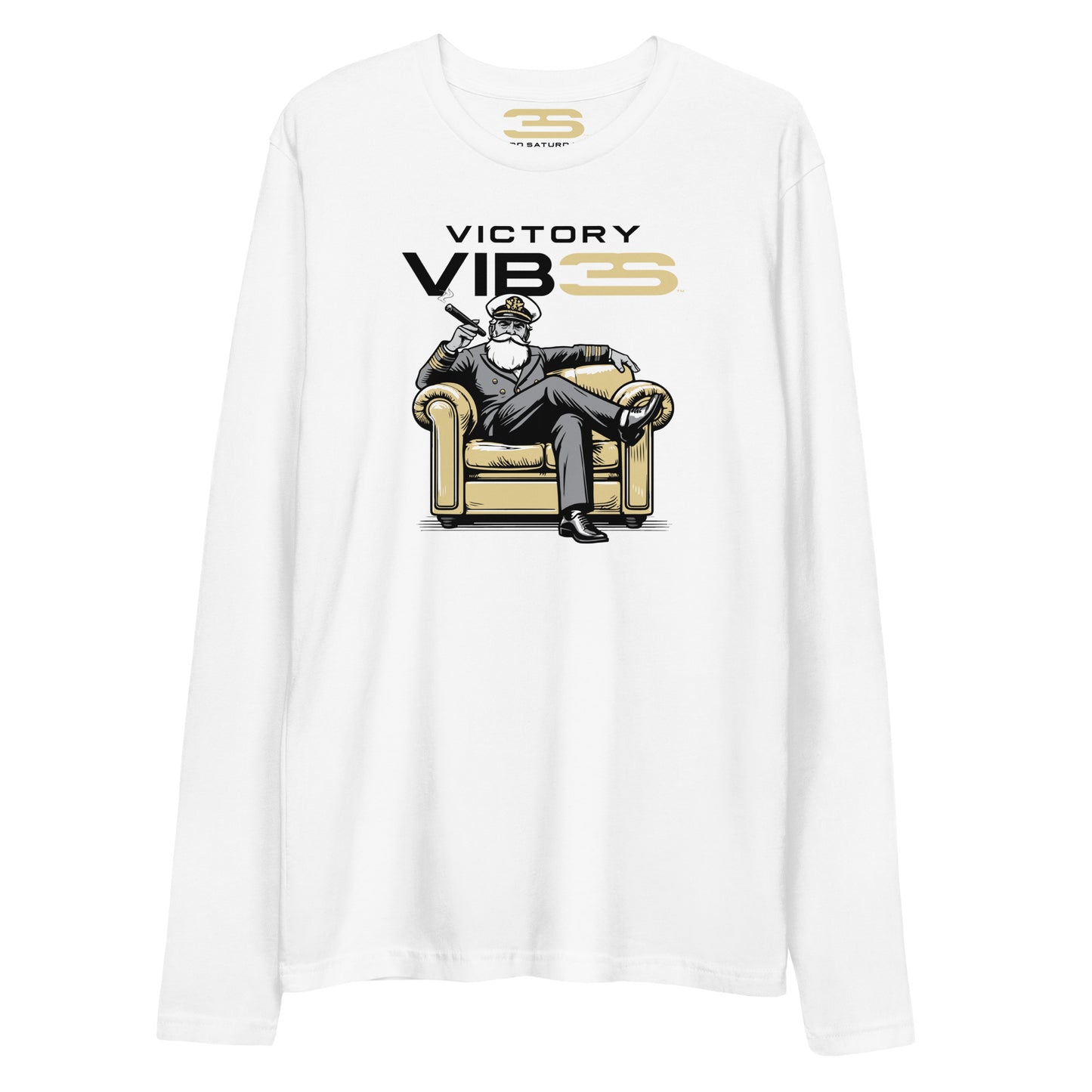 Nashville Long Sleeve Fitted Crew