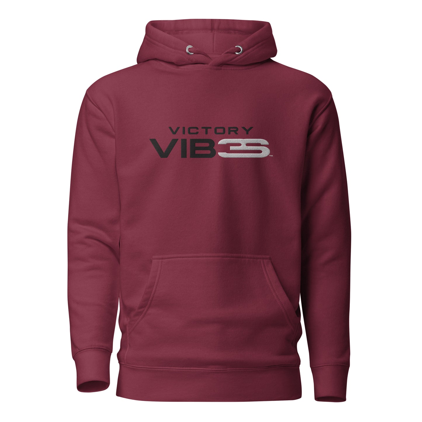 College Station Victory VIB3S Logo Embroidered Unisex Hoodie