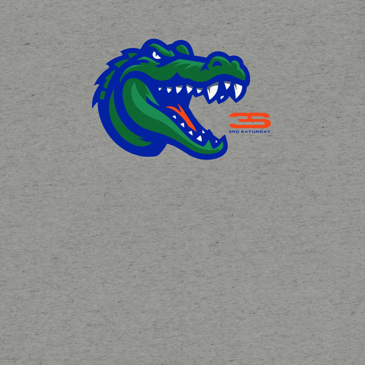 grey florida game day tee design