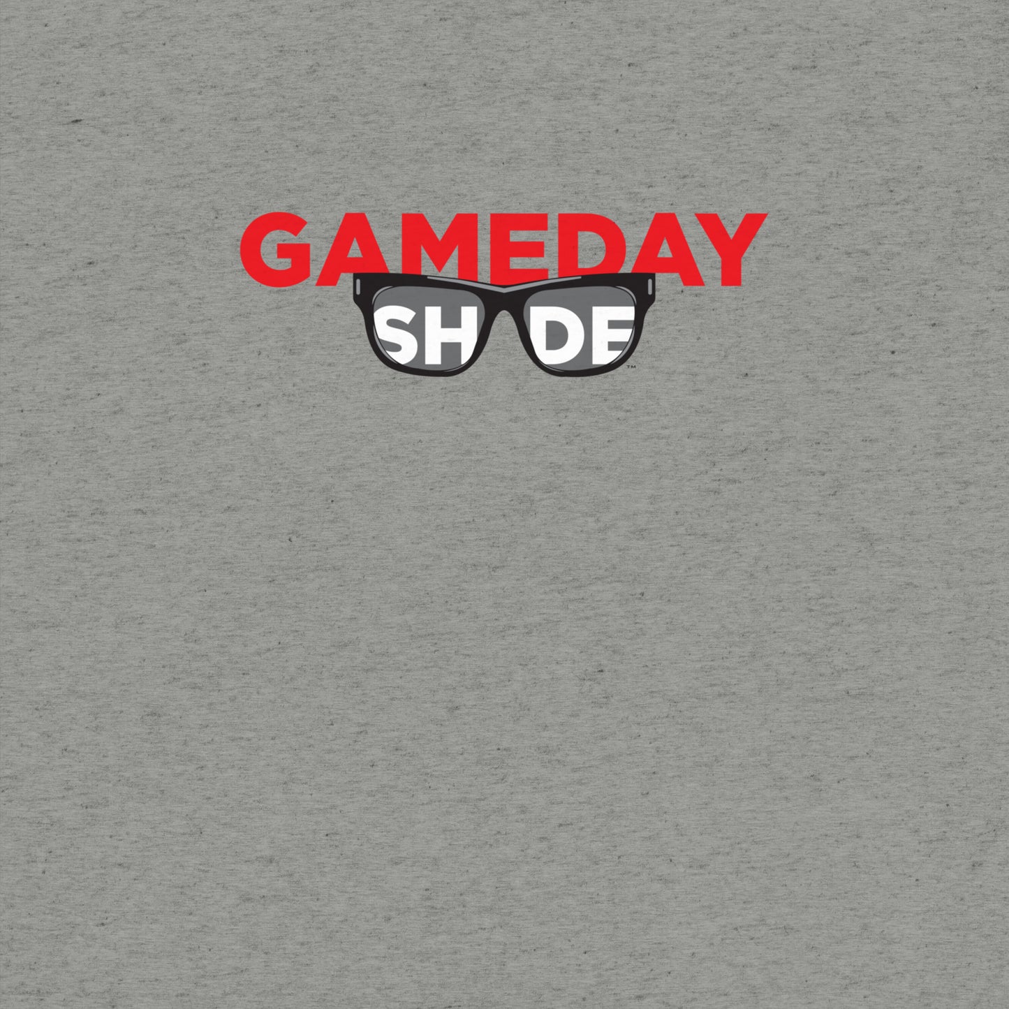 grey Oxford Short Sleeve T-Shirt design