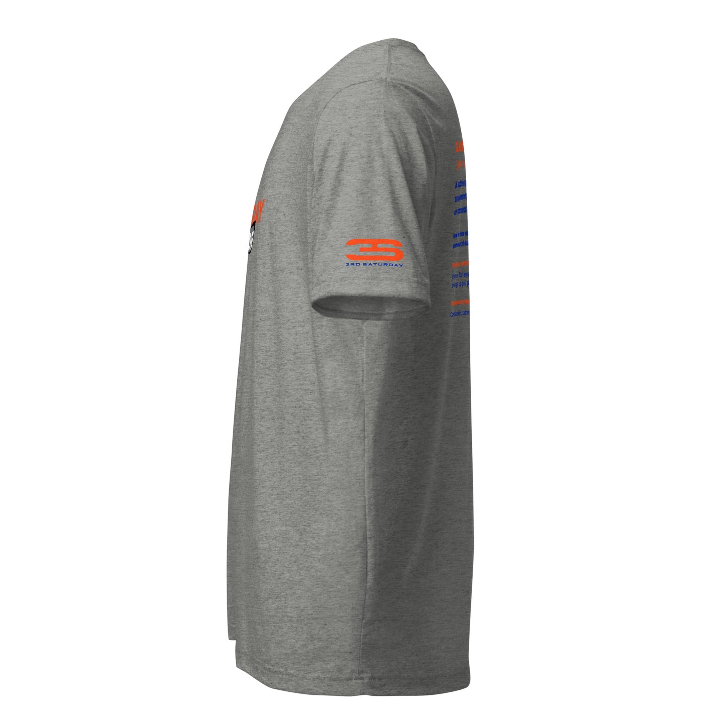 grey florida gameday tee left side