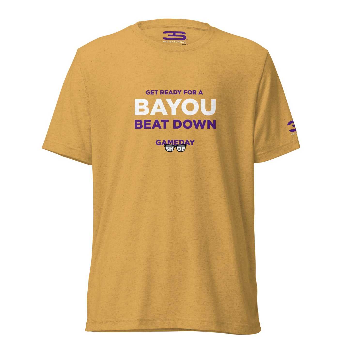 gold T-Shirt - Bayou Beatdown