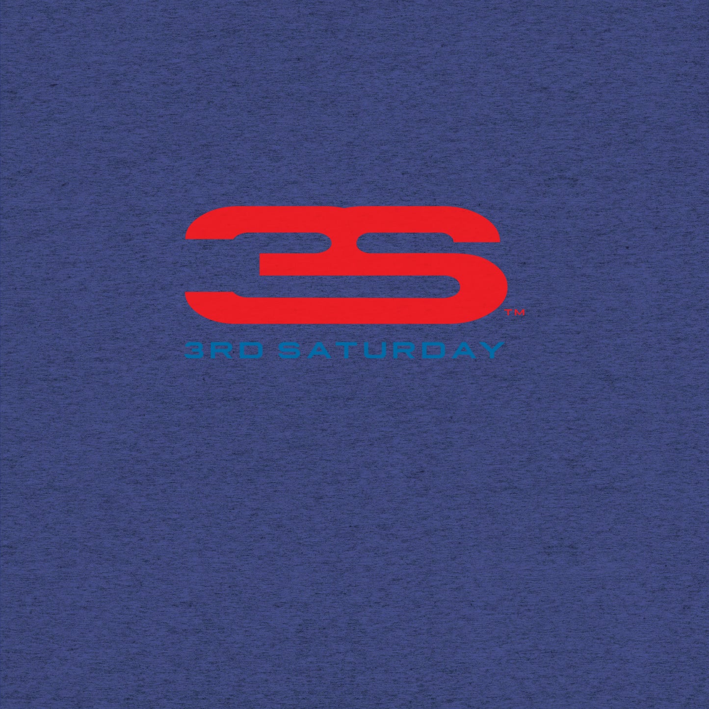 navy Oxford Short Sleeve T-Shirt - 3S Logo design