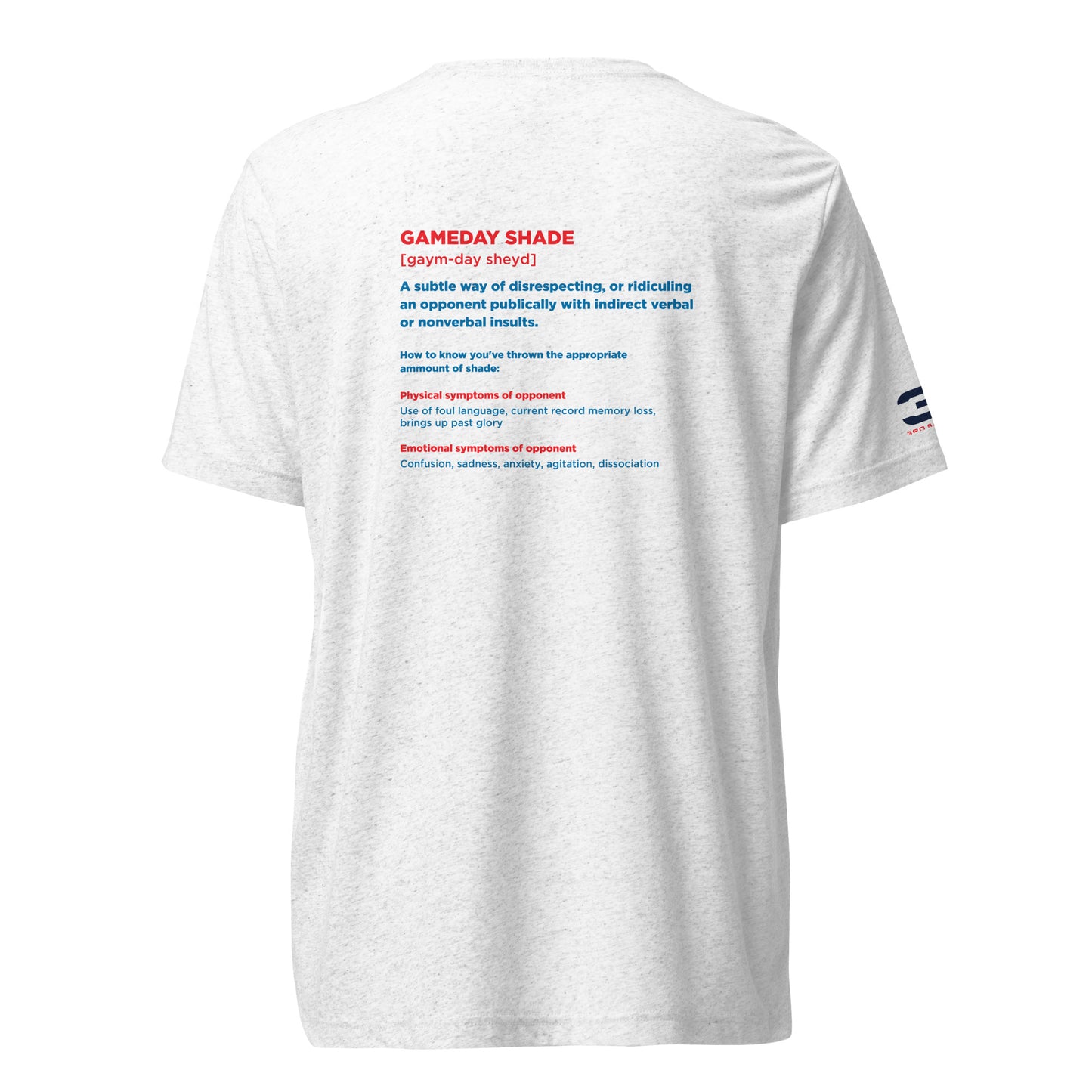 white Oxford Short Sleeve T-Shirt back