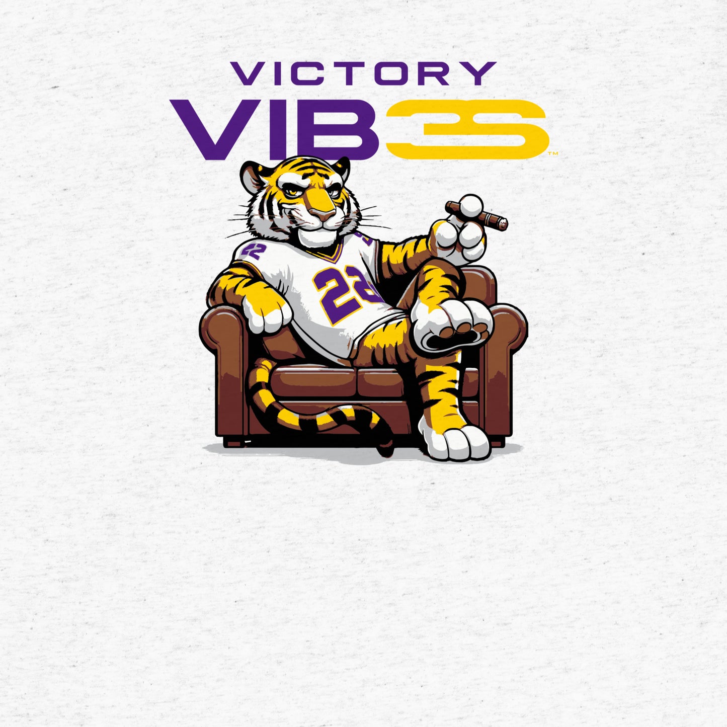 tiger smoking cigar