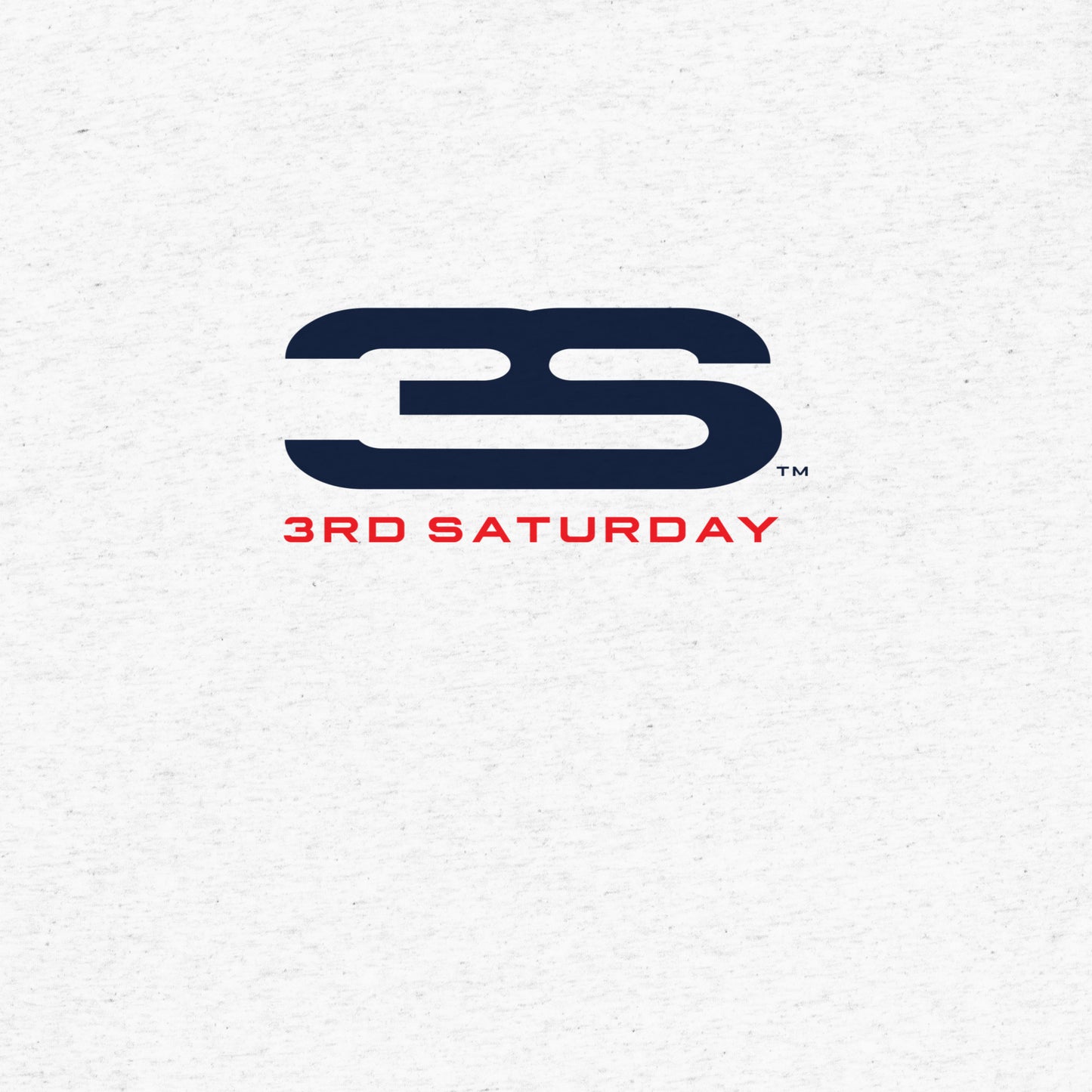 white Oxford Short Sleeve T-Shirt - 3S Logo design
