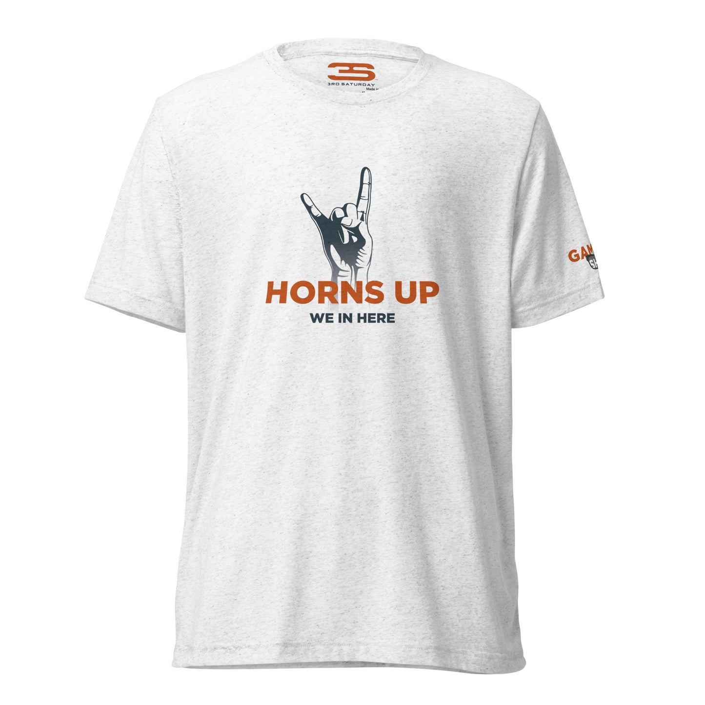 white texas t-shirt front
