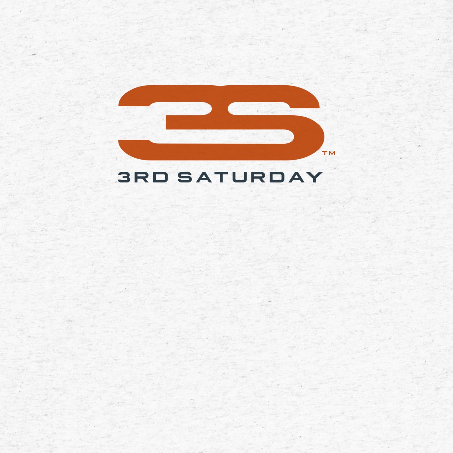 white Austin Short Sleeve T-Shirt - 3S Logo design