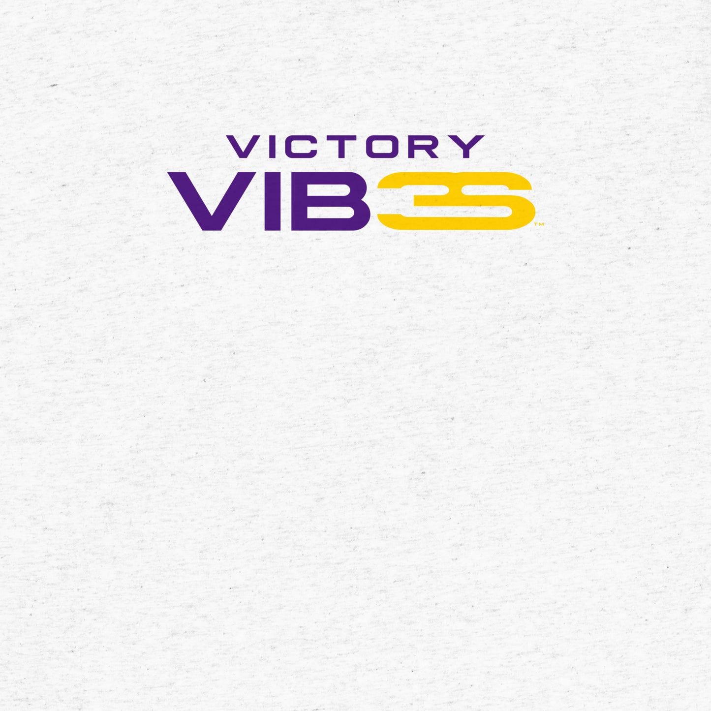 white Baton Rouge Short Sleeve T-Shirt - Victory VIB3S Logo design