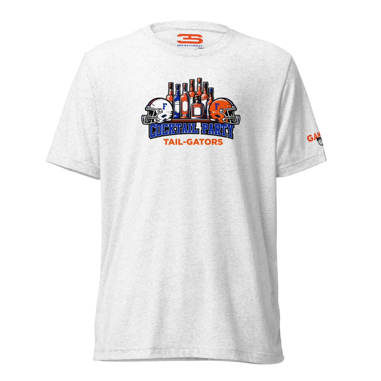 white florida tailgators tee front