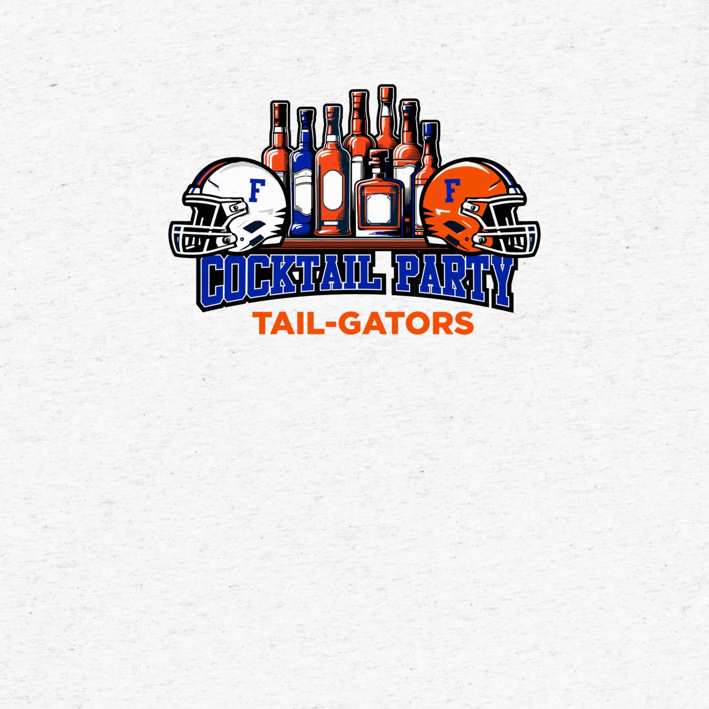white florida tailgators tee design