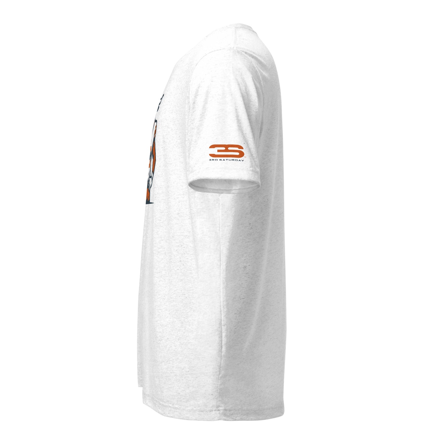 white Austin Short Sleeve T-Shirt - Big Tex left side