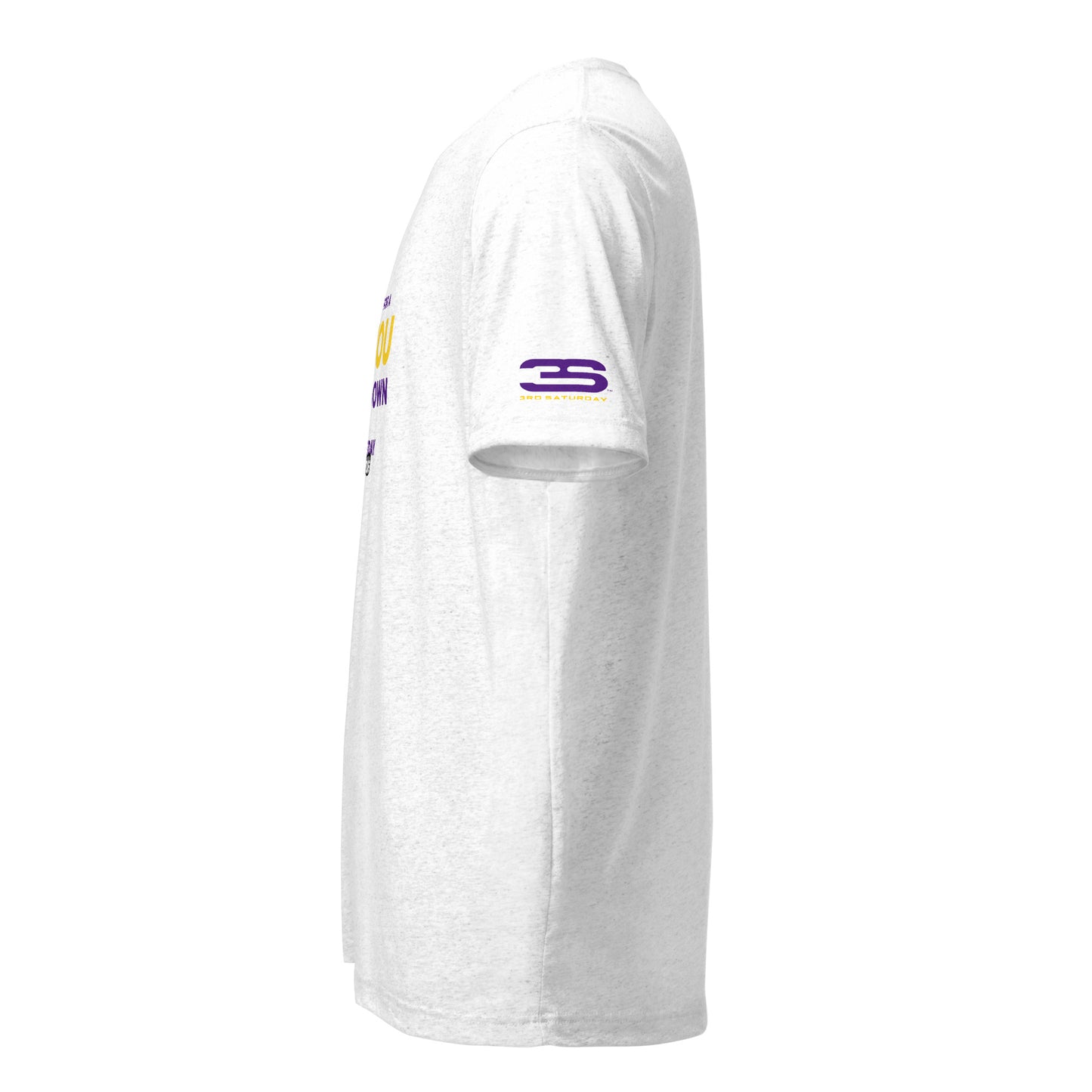 white T-Shirt - Bayou Beatdown left side