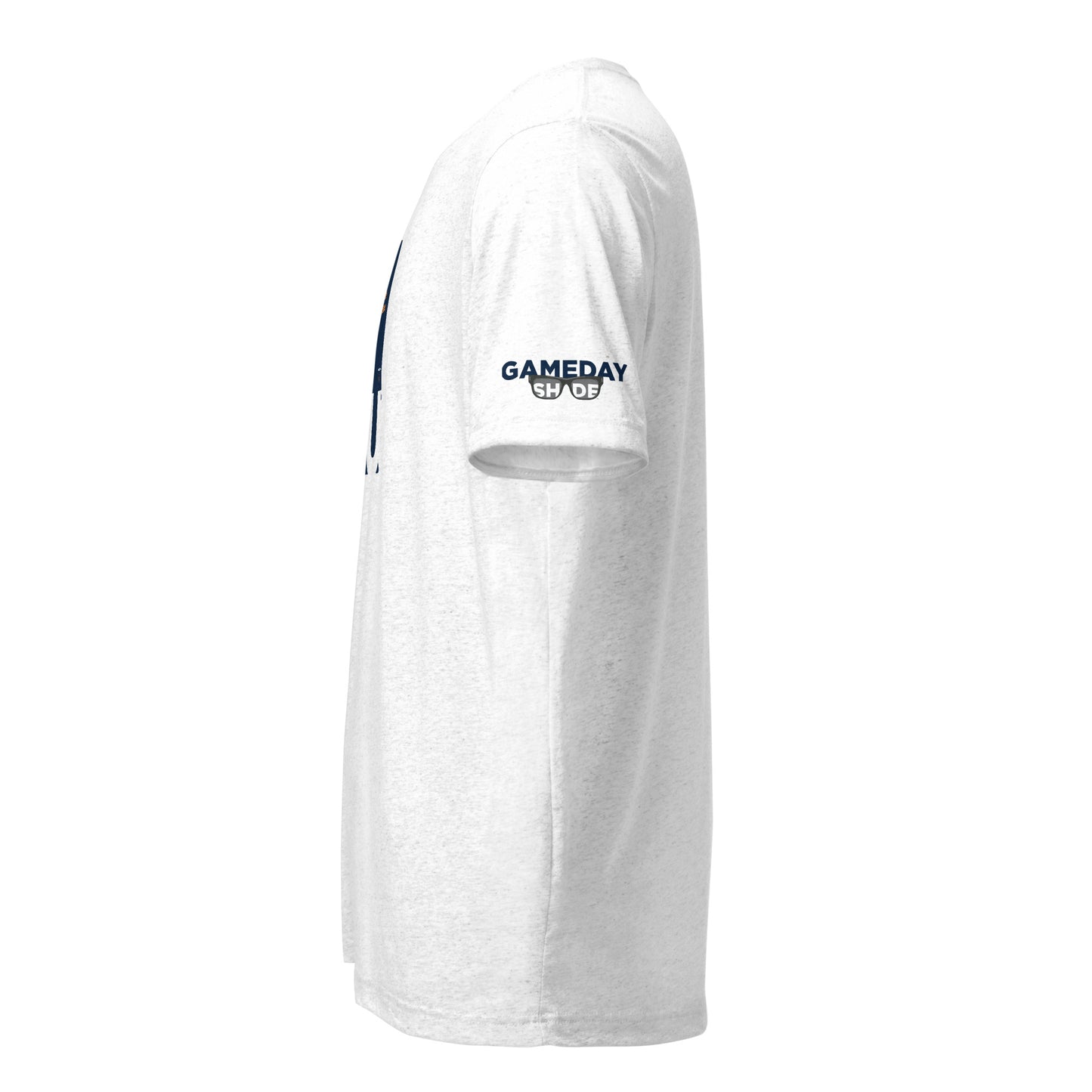 white Auburn Short Sleeve T-Shirt - Glory Glory left side