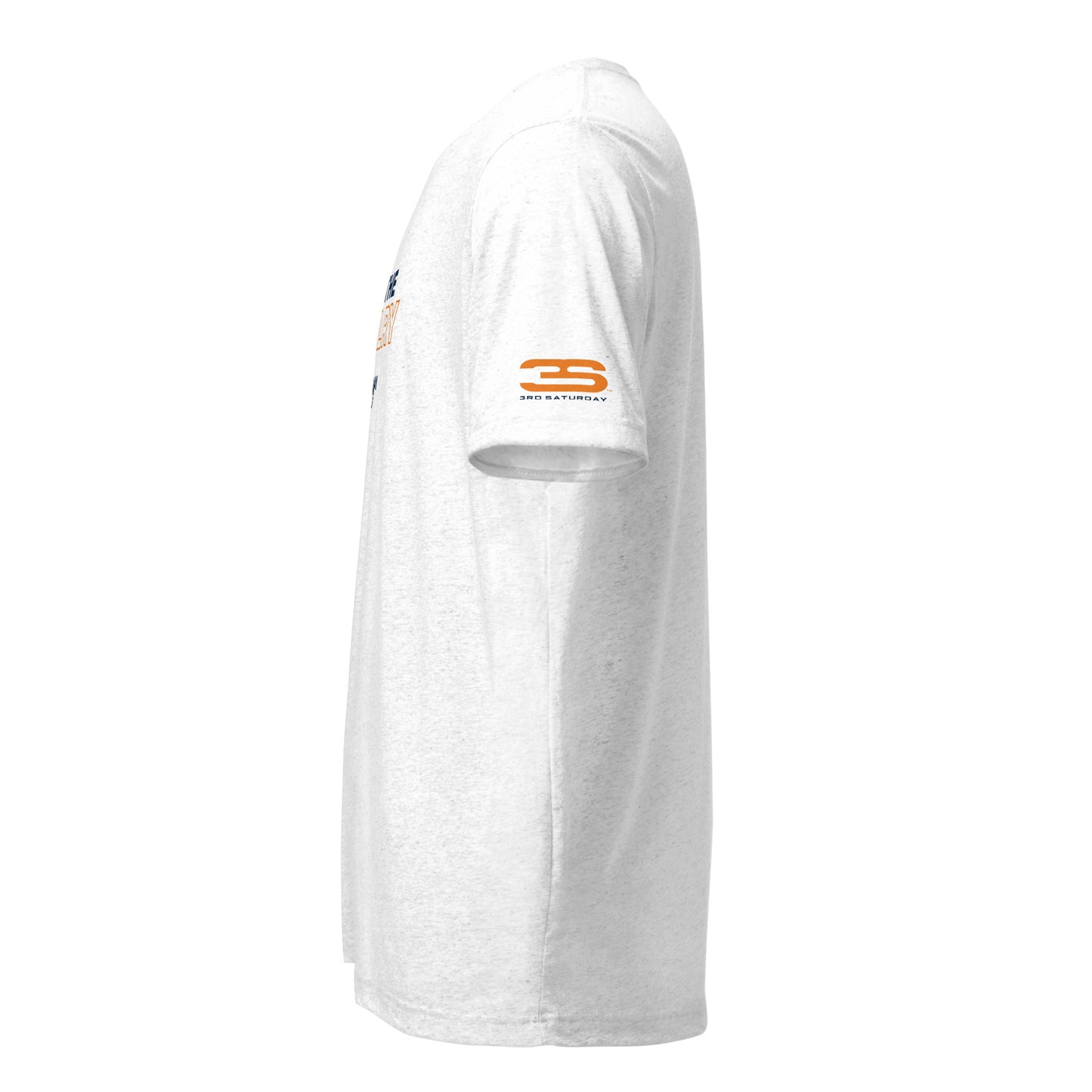 white Auburn Short Sleeve T-Shirt - Own The Rivalry left side