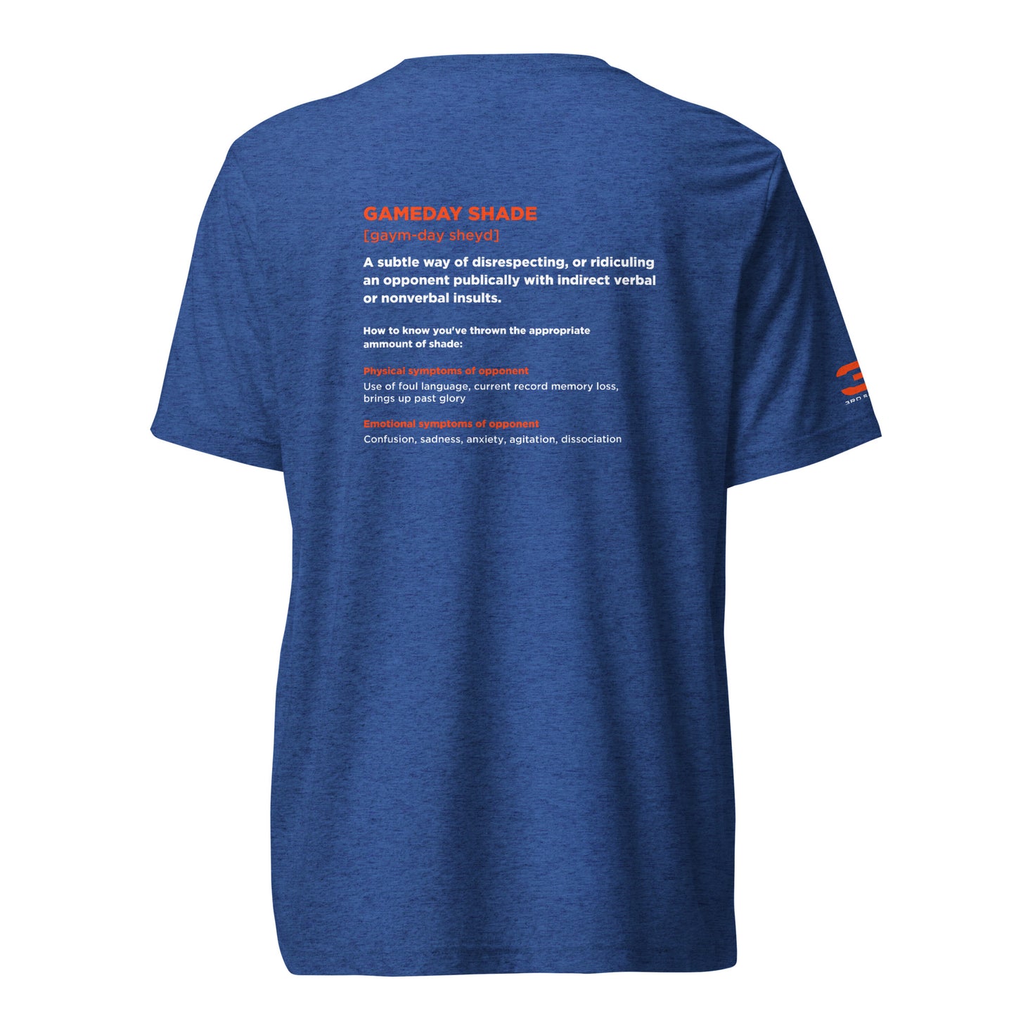 florida gameday tee back