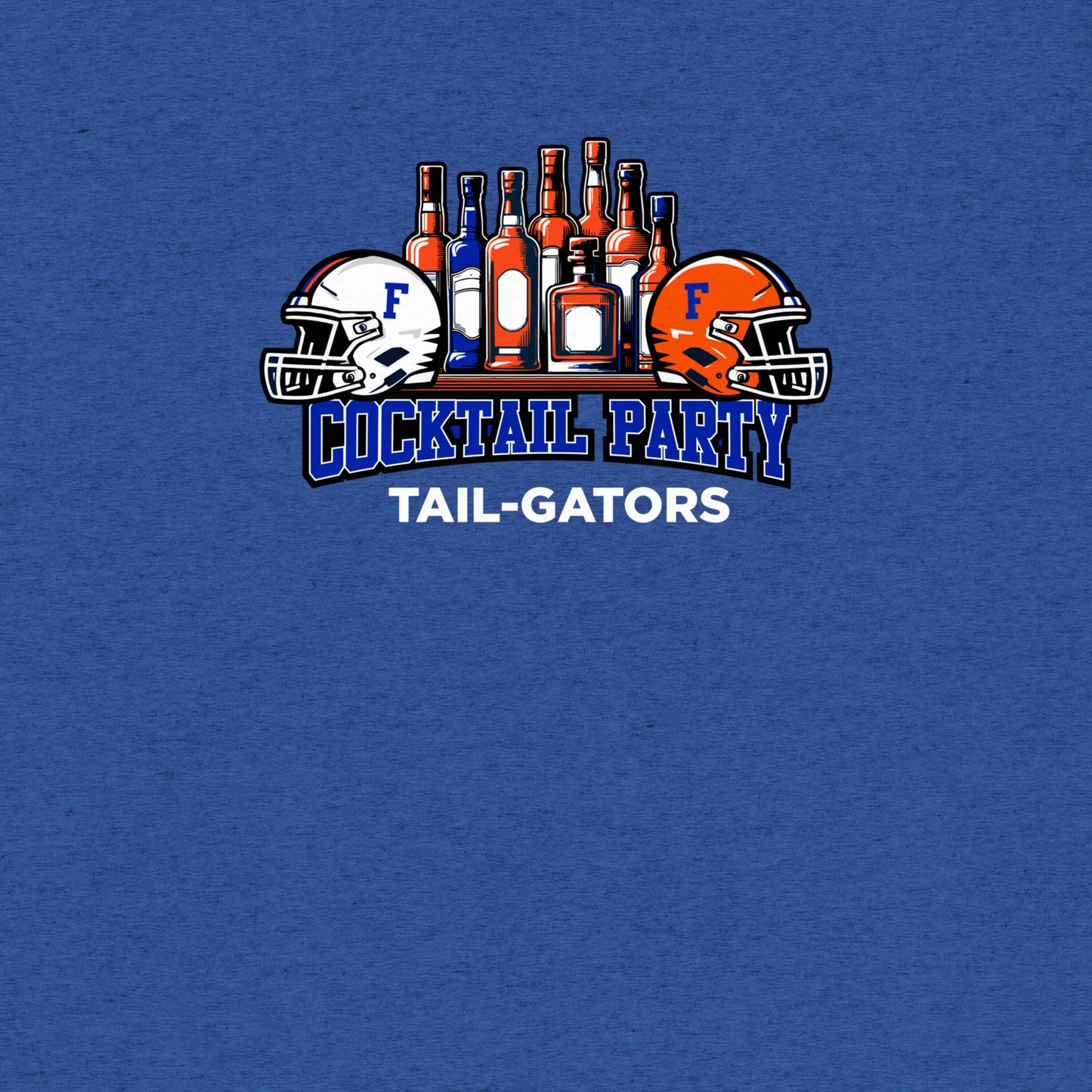 blue florida tailgators tee design