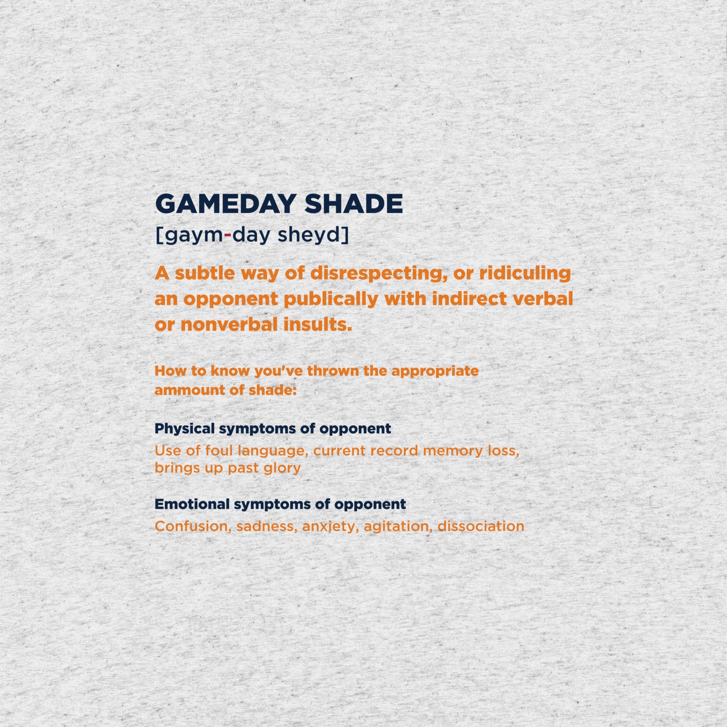 Auburn Short Sleeve T-Shirt - The Shade Definition
