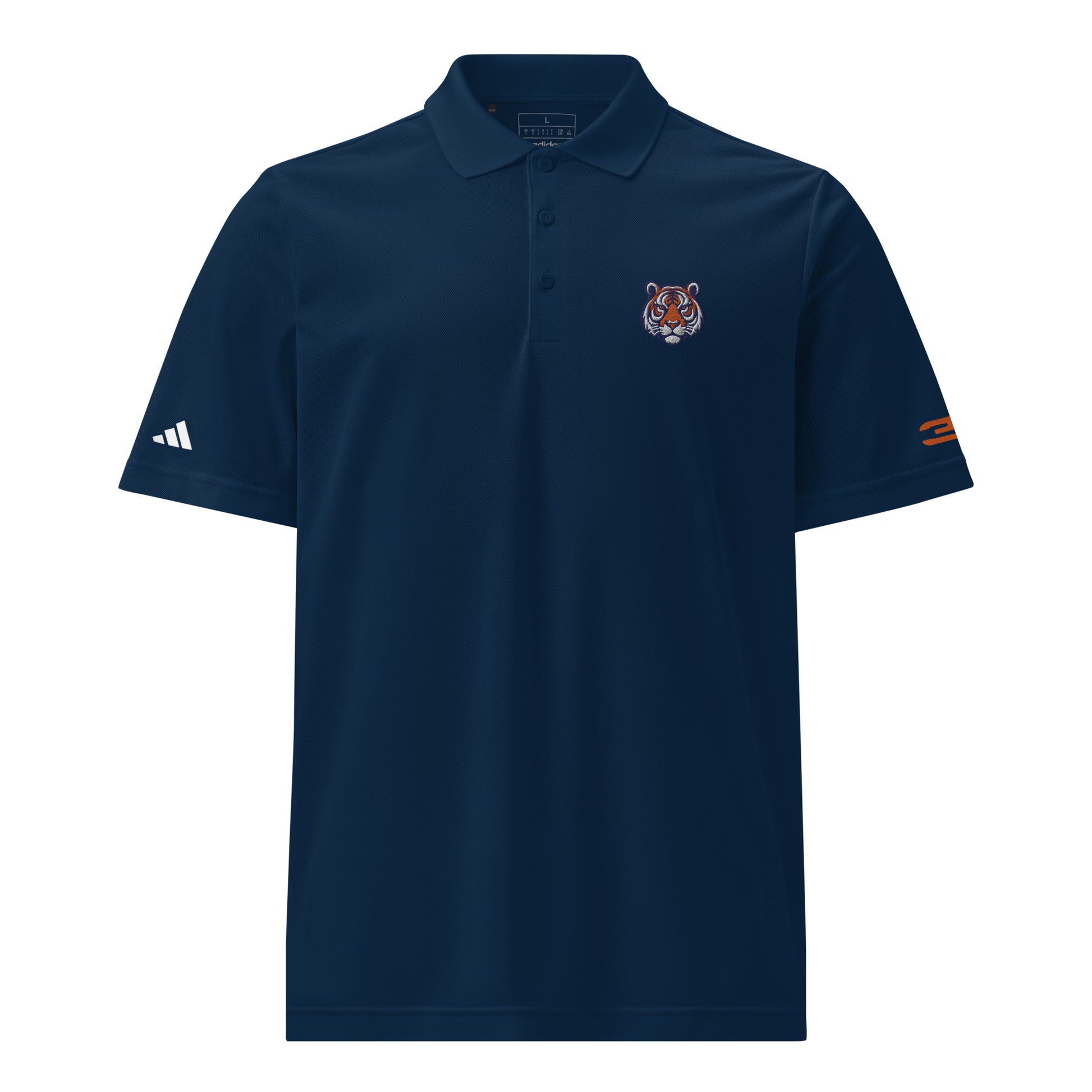 auburn navy polo front