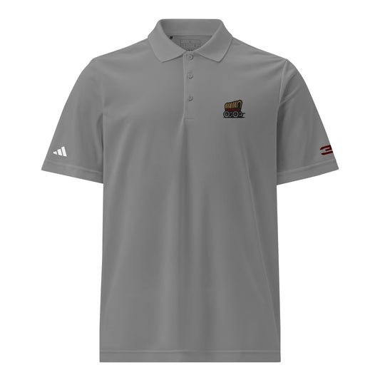 grey polo front