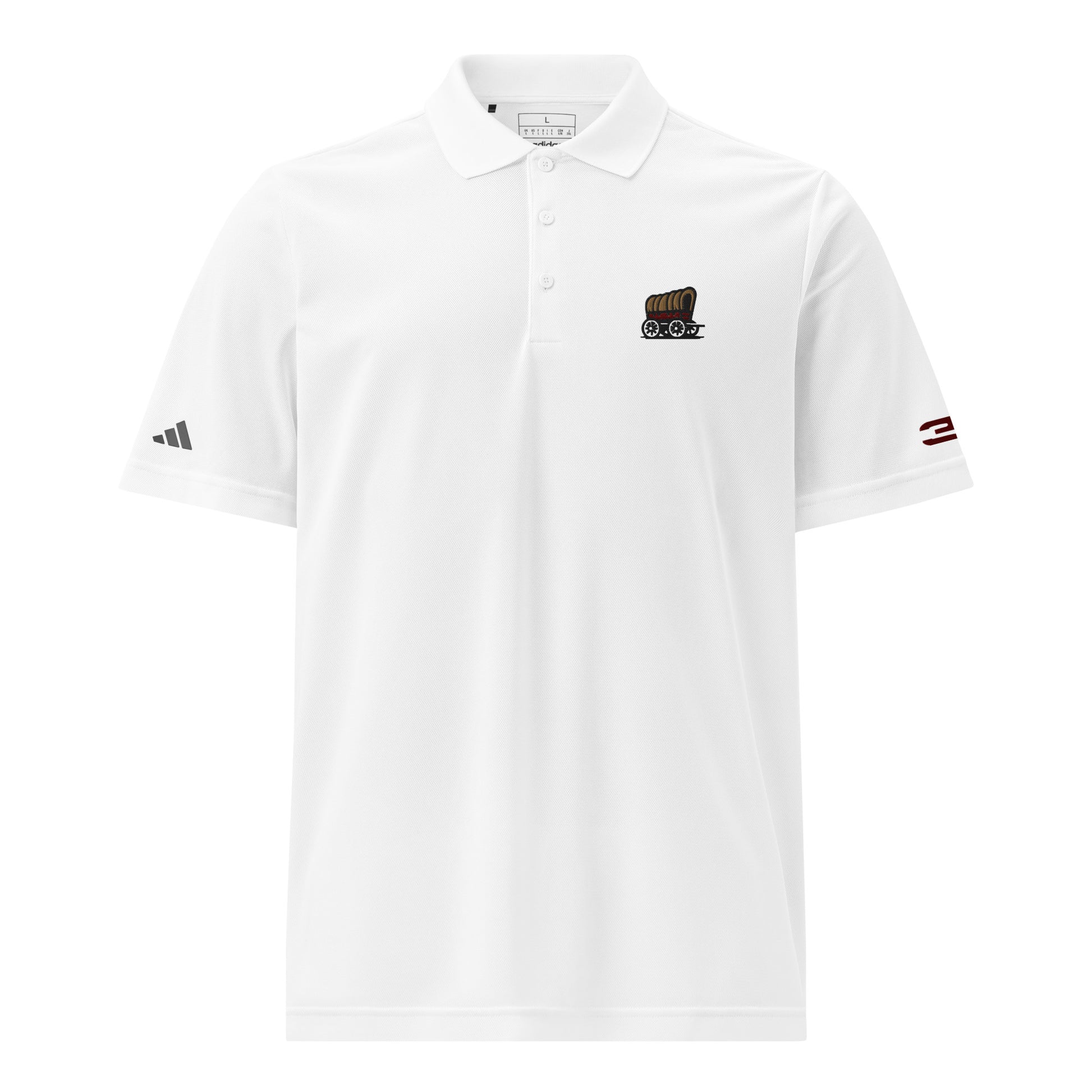 white polo front