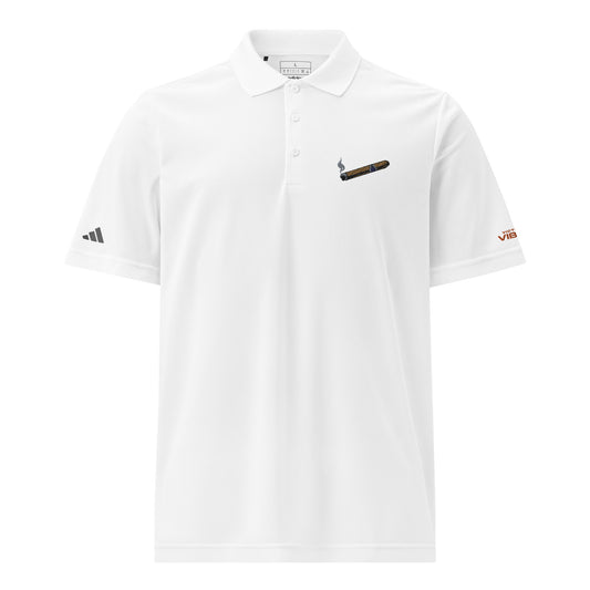 auburn white polo front