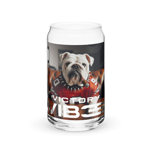 georgia bulldog glass