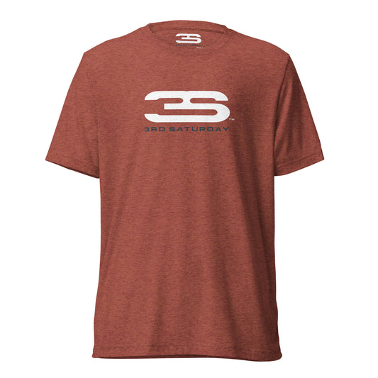 orange Austin Short Sleeve T-Shirt - 3S Logo front